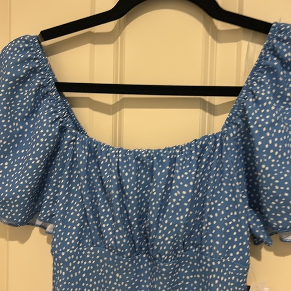 Blue Mini Dress - Picture 2 of 5